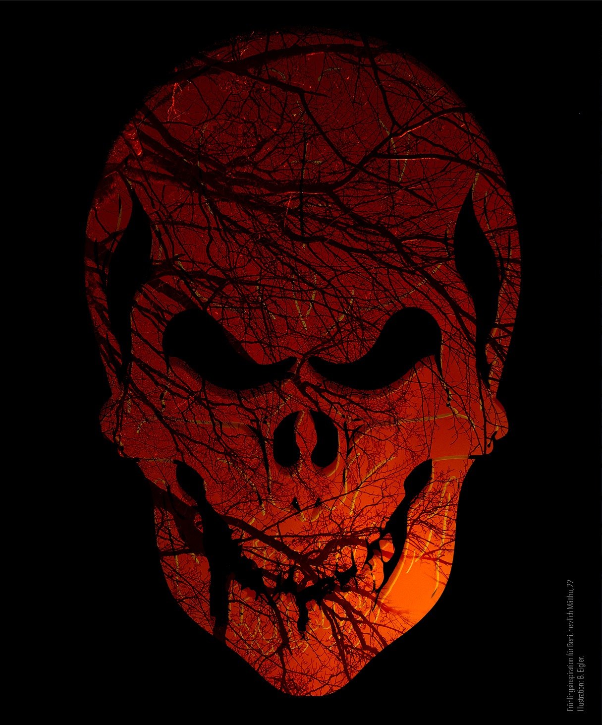 sugarmillion Skull Kunstmotiv